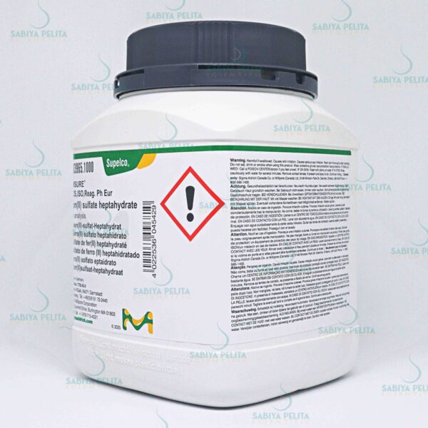 Iron(II) sulfate heptahydrate for analysis EMSURE® Merck 1.03965.1000
