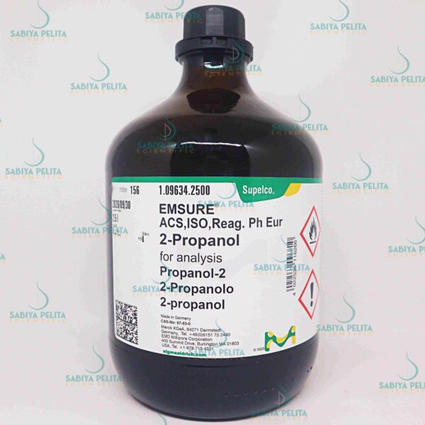 2-Propanol for analysis EMSURE® Merck 1.09634.2500