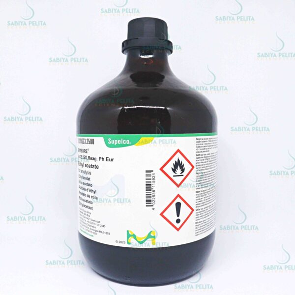 Ethyl acetate for analysis EMSURE® Merck 1.09623.2500