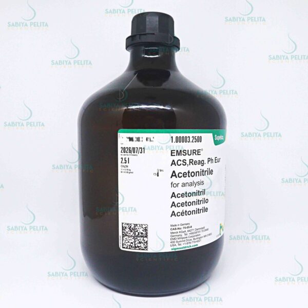 Acetonitrile for analysis EMSURE® Merck 1.00003.2500