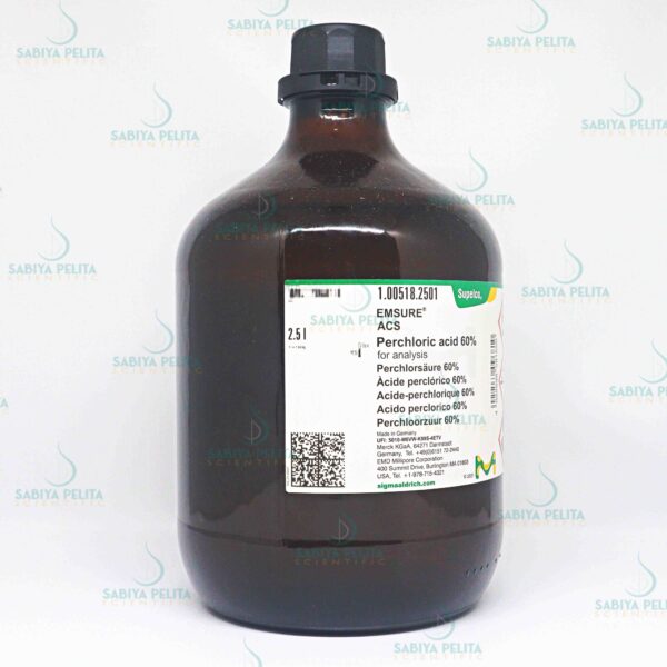 Perchloric acid 60% for analysis EMSURE® Merck 1.00518.2514