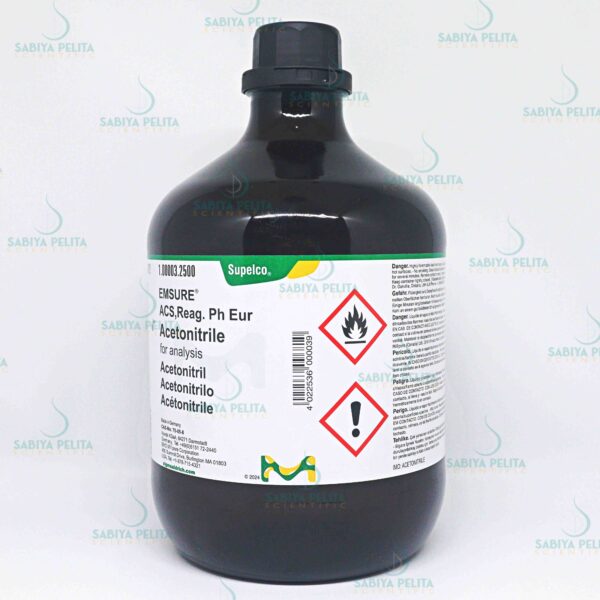 Acetonitrile for analysis EMSURE® Merck 1.00003.2500