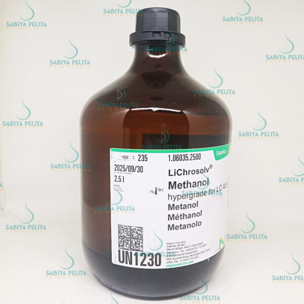 Methanol hypergrade suitable for LC-MS, LiChrosolv® Merck 1.06035.2500