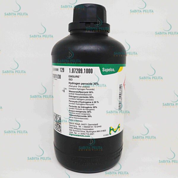 Hydrogen peroxide 30% (Perhydrol™) for analysis EMSURE ISO Merck 1.07209.1000