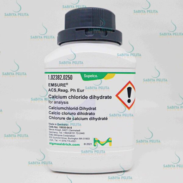 Calcium chloride dihydrate for analysis EMSURE® Merck 1.02382.0250