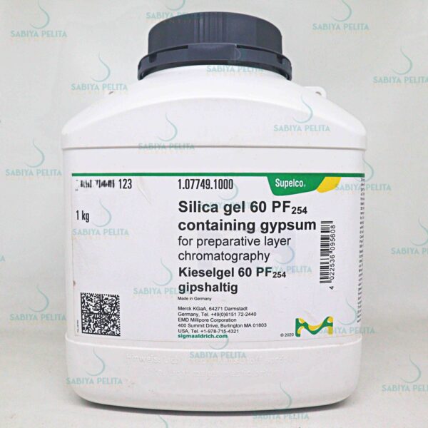Silica gel 60 PF254 containing gypsum for preparative layer chromatography Merck 1.07749.1000