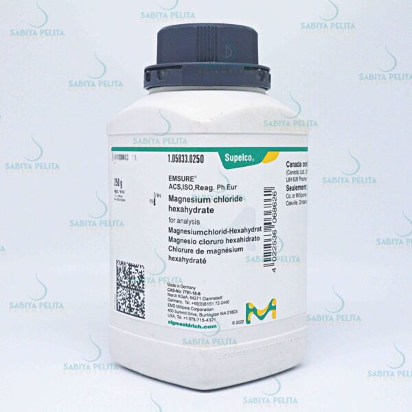 Magnesium chloride hexahydrate for analysis EMSURE® Merck 1.05833.0250