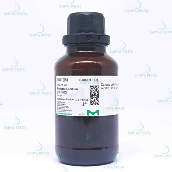 Fluorescein sodium (C.I. 45350) indicator Merck 1.03887.0050