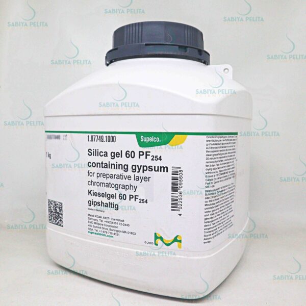 Silica gel 60 PF254 containing gypsum for preparative layer chromatography Merck 1.07749.1000