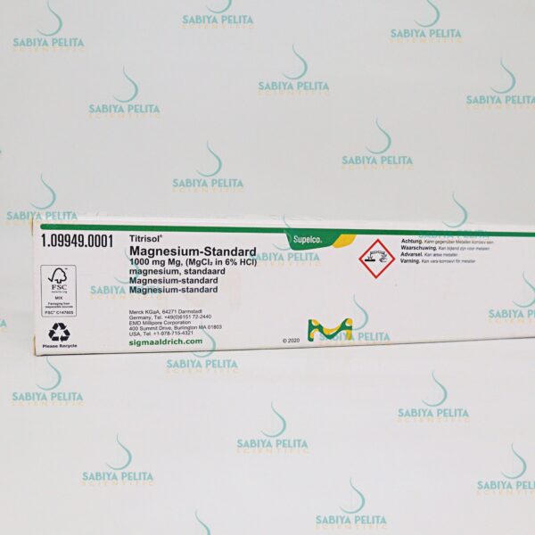 Magnesium standard 1000 mg Mg, (MgCl₂ in 6% HCl) Titrisol® Merck 1.09949.0001