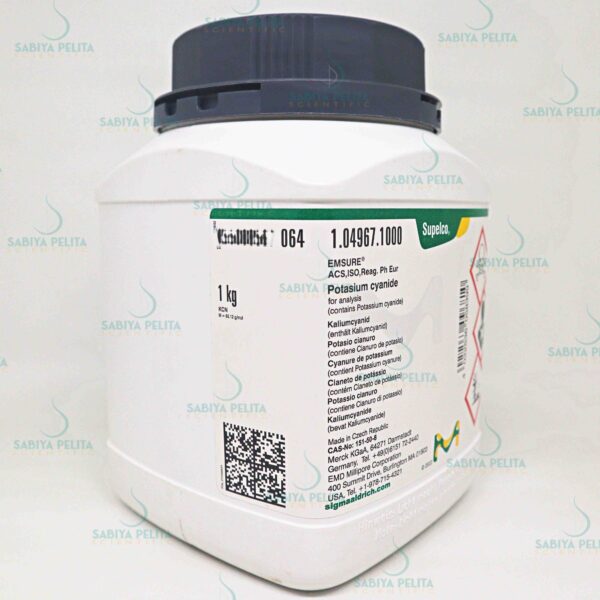 Potassium cyanide for analysis EMSURE® Merck 1.04967.1000