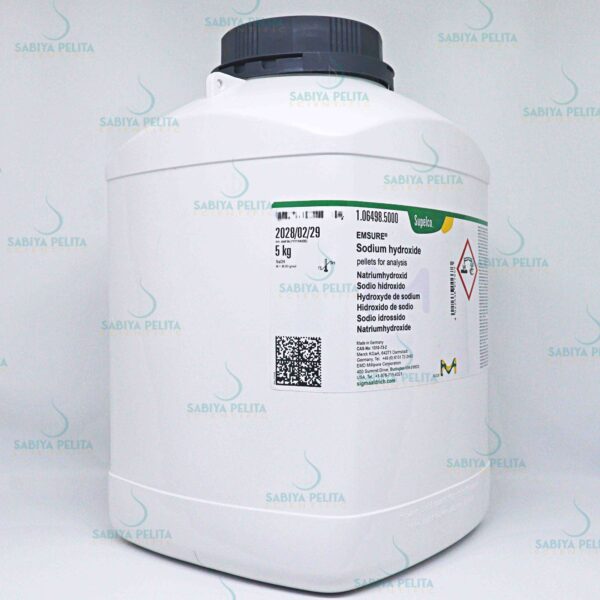 Sodium hydroxide pellets for analysis EMSURE® Merck 1.06498.5000