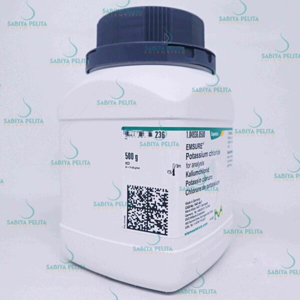 Potassium chloride for analysis EMSURE® Merck 1.04936.0500