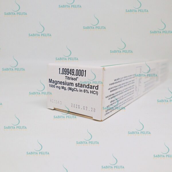 Magnesium standard 1000 mg Mg, (MgCl₂ in 6% HCl) Titrisol® Merck 1.09949.0001