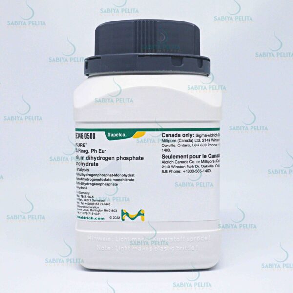 Sodium dihydrogen phosphate monohydrate for analysis EMSURE® Merck 1.06346.0500