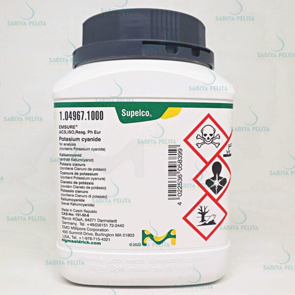 Potassium cyanide for analysis EMSURE® Merck 1.04967.1000
