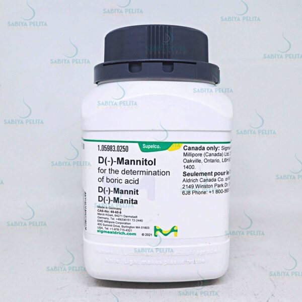 D-Mannitol for the determination of boric acid Merck 1.05983.0500