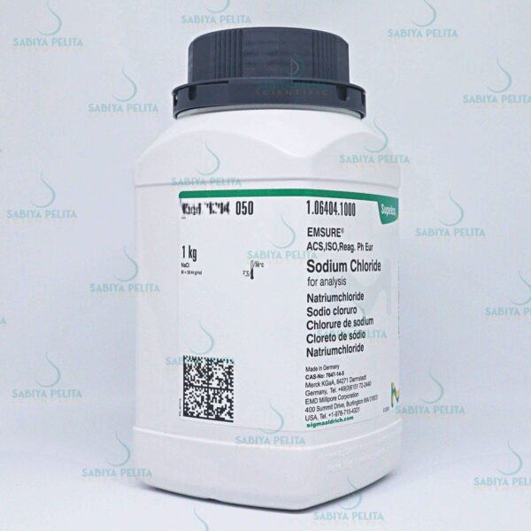 Sodium chloride for analysis EMSURE® Merck 1.06404.1000