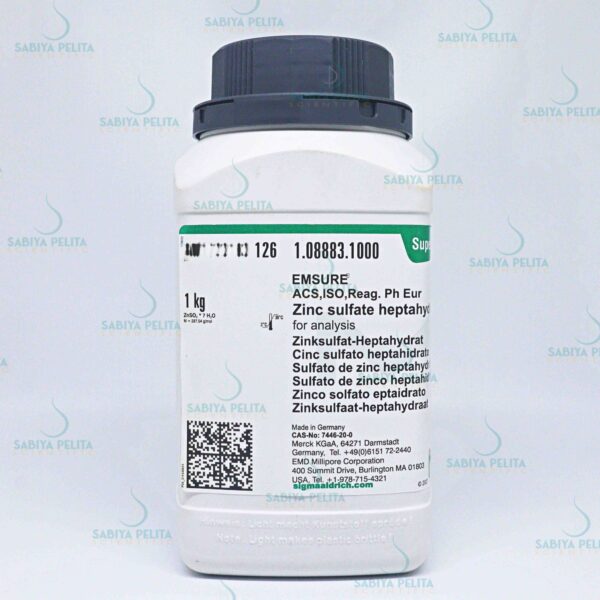 Zinc sulfate heptahydrate for analysis EMSURE® Merck 1.08883.1000