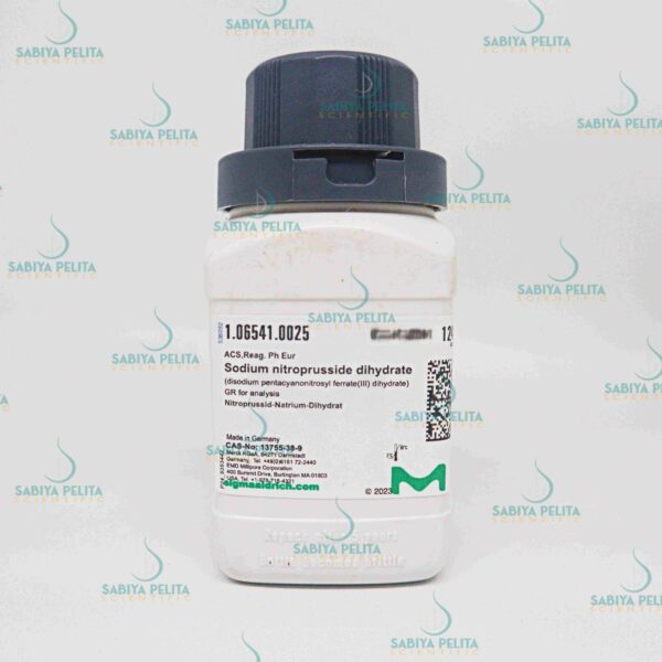 Sodium nitroprusside dihydrate GR for analysis Merck 1.06541.0025