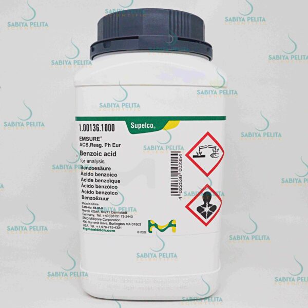 Benzoic acid for analysis EMSURE® Merck 1.00136.1000