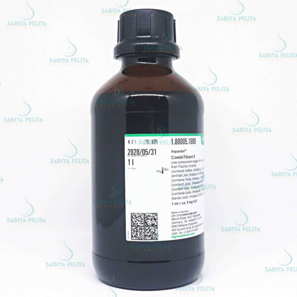 CombiTitrant 5 for volumetric Karl Fischer titration Aquastar® Merck 1.88005.1000