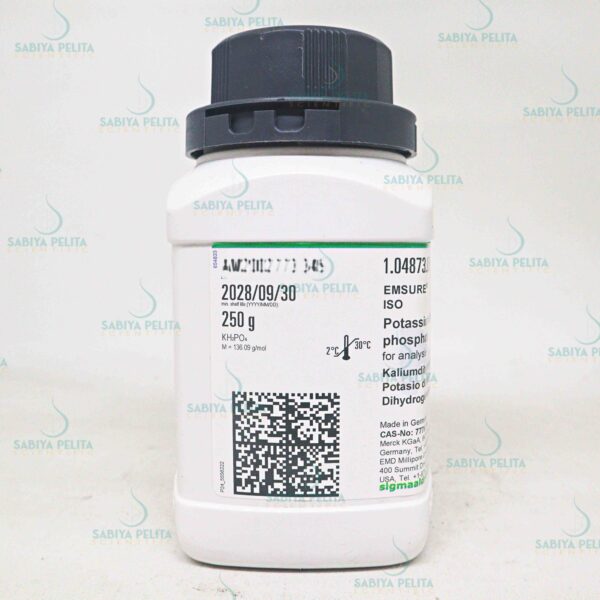 Potassium dihydrogen phosphate for analysis EMSURE® Merck 1.04873.0250