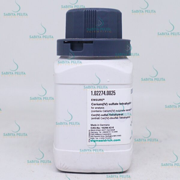 Cerium(IV) sulfate tetrahydrate for analysis EMSURE® Merck 1.02274.0025