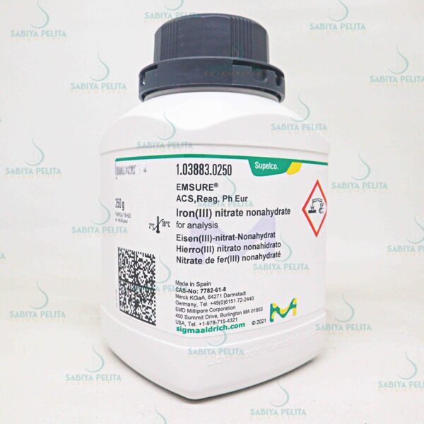 Iron(III) nitrate nonahydrate for analysis EMSURE® Merck 1.03883.0250