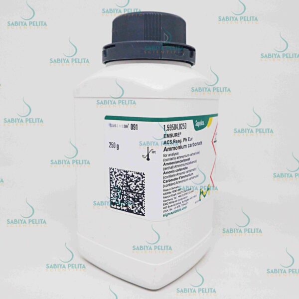 Ammonium carbonate for analysis EMSURE® Merck 1.59540.0250