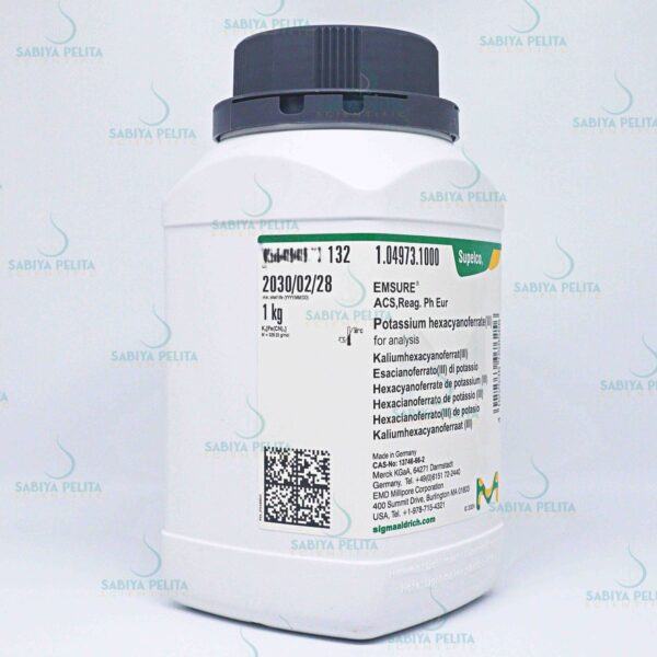 Potassium hexacyanoferrate(III) for analysis EMSURE® Merck 1.04973.1000