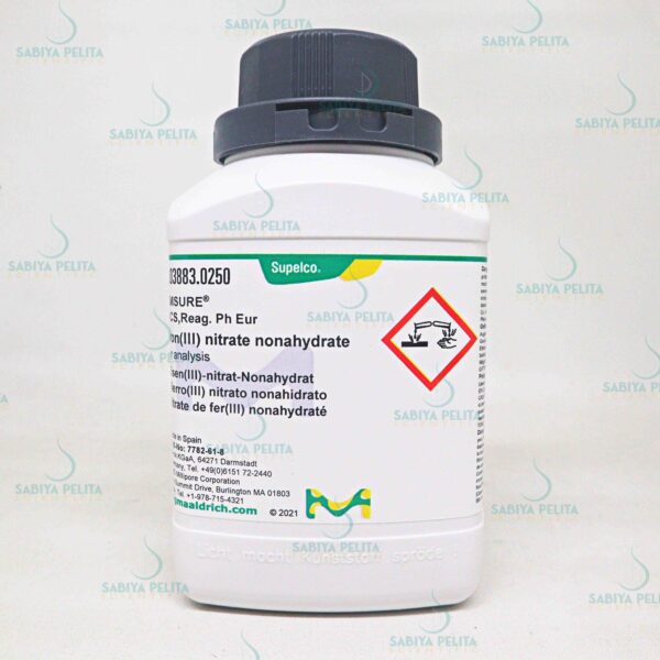 Iron(III) nitrate nonahydrate for analysis EMSURE® Merck 1.03883.0250