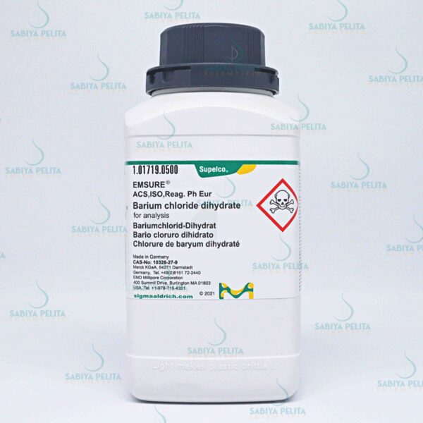 Barium chloride dihydrate for analysis EMSURE® Merck 1.01719.0500