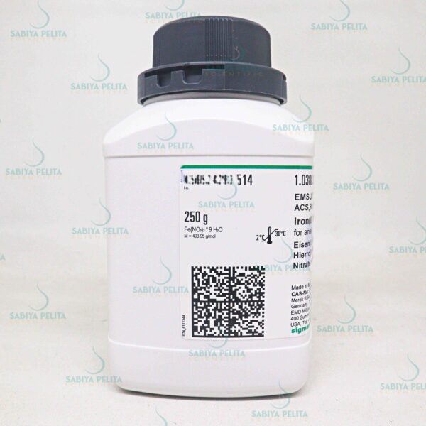 Iron(III) nitrate nonahydrate for analysis EMSURE® Merck 1.03883.0250
