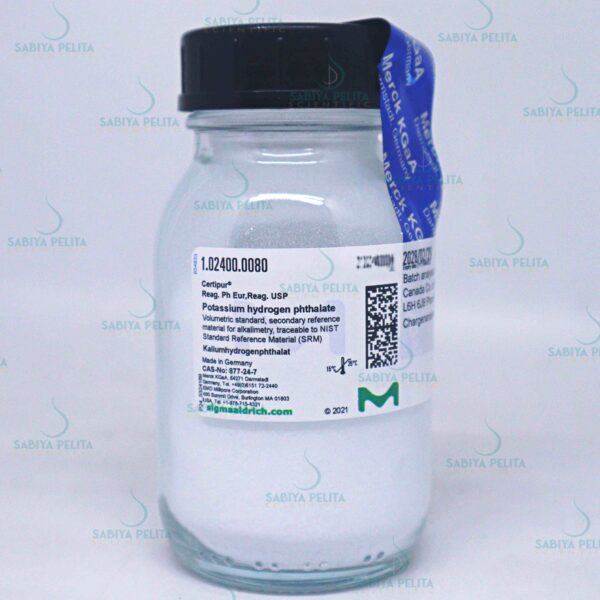 Potassium hydrogen phthalate traceable to NIST (SRM) Certipur® Merck 1.02400.0080