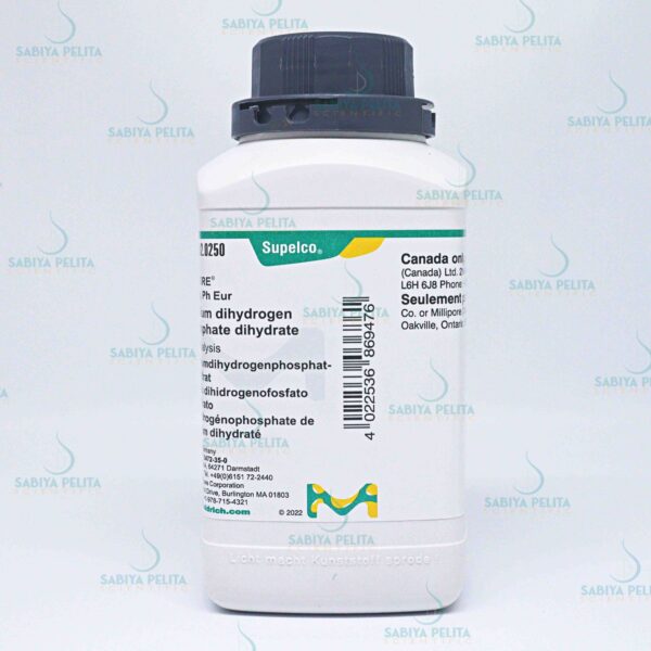 Sodium dihydrogen phosphate dihydrate for analysis EMSURE® Merck 1.06342.0250