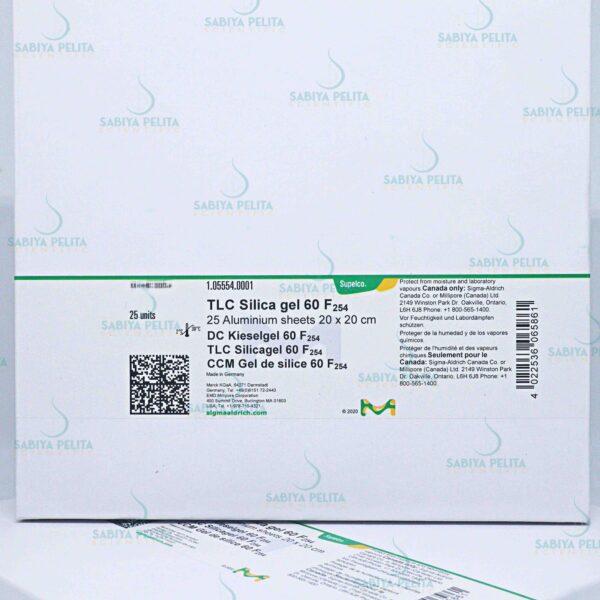 TLC aluminum sheets, Silica gel 60 F254 Merck 1.05554.0001