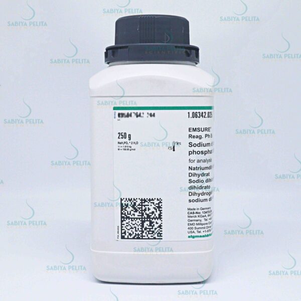 Sodium dihydrogen phosphate dihydrate for analysis EMSURE® Merck 1.06342.0250