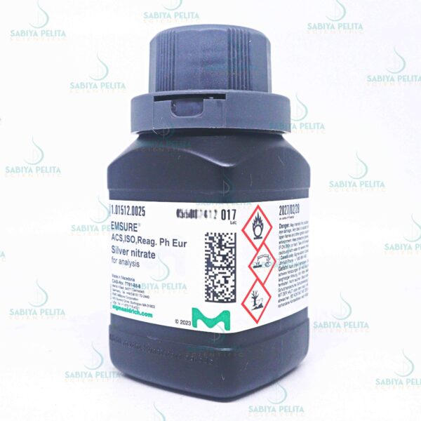Silver nitrate for analysis EMSURE® Merck 1.01512.0025
