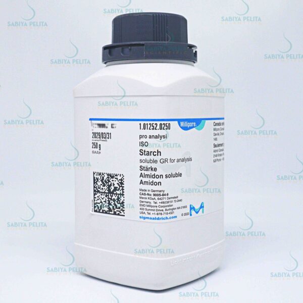 Starch soluble GR for analysis ISO Merck 1.01252.0250