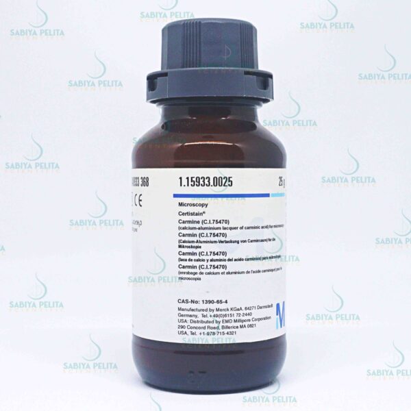 Carmine (C.I. 75470) for microscopy Certistain® Merck 1.15933.0025