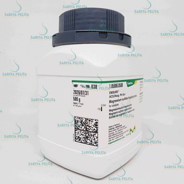 Magnesium sulfate heptahydrate for analysis EMSURE® Merck 1.05886.0500