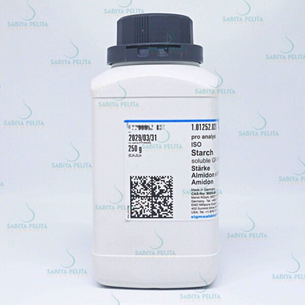Starch soluble GR for analysis ISO Merck 1.01252.0250