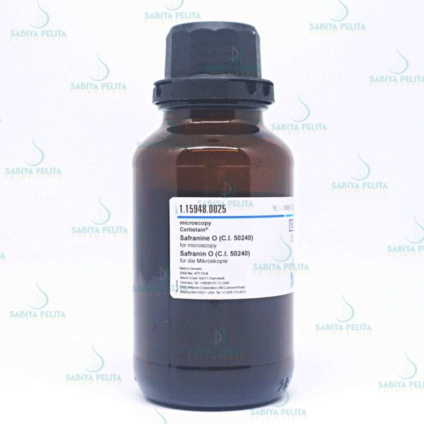 Safranine O (C.I. 50240) for microscopy Certistain® Merck 1.15948.0025