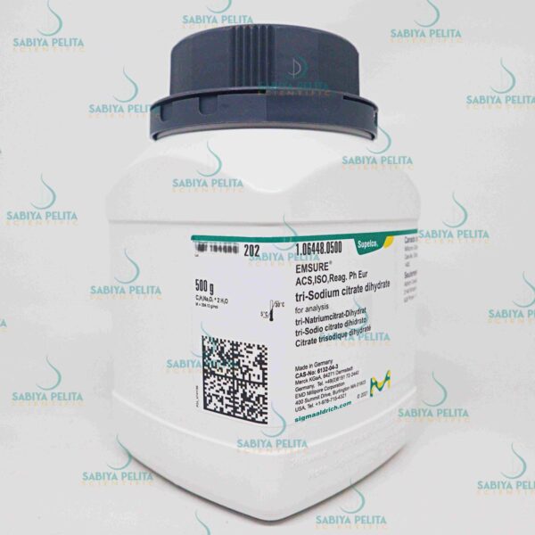 tri-Sodium citrate dihydrate for analysis EMSURE® Merck 1.06448.0500