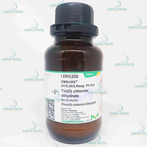 Tin(II) chloride dihydrate for analysis EMSURE® Merck 1.07815.0250
