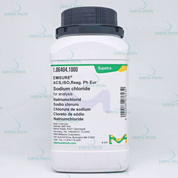 Sodium chloride for analysis EMSURE® Merck 1.06404.1000