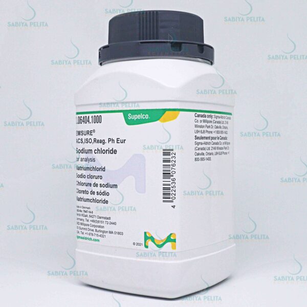 Sodium chloride for analysis EMSURE® Merck 1.06404.1000