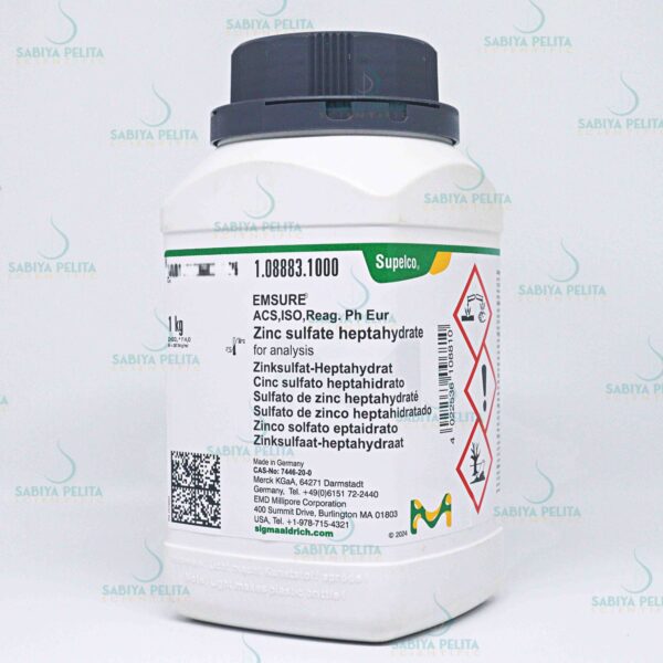 Zinc sulfate heptahydrate for analysis EMSURE® Merck 1.08883.1000