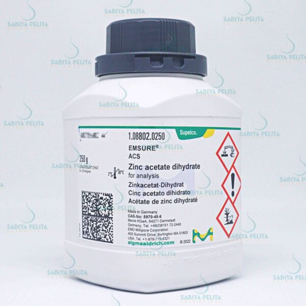 Zinc acetate dihydrate for analysis EMSURE® Merck 1.08802.0250